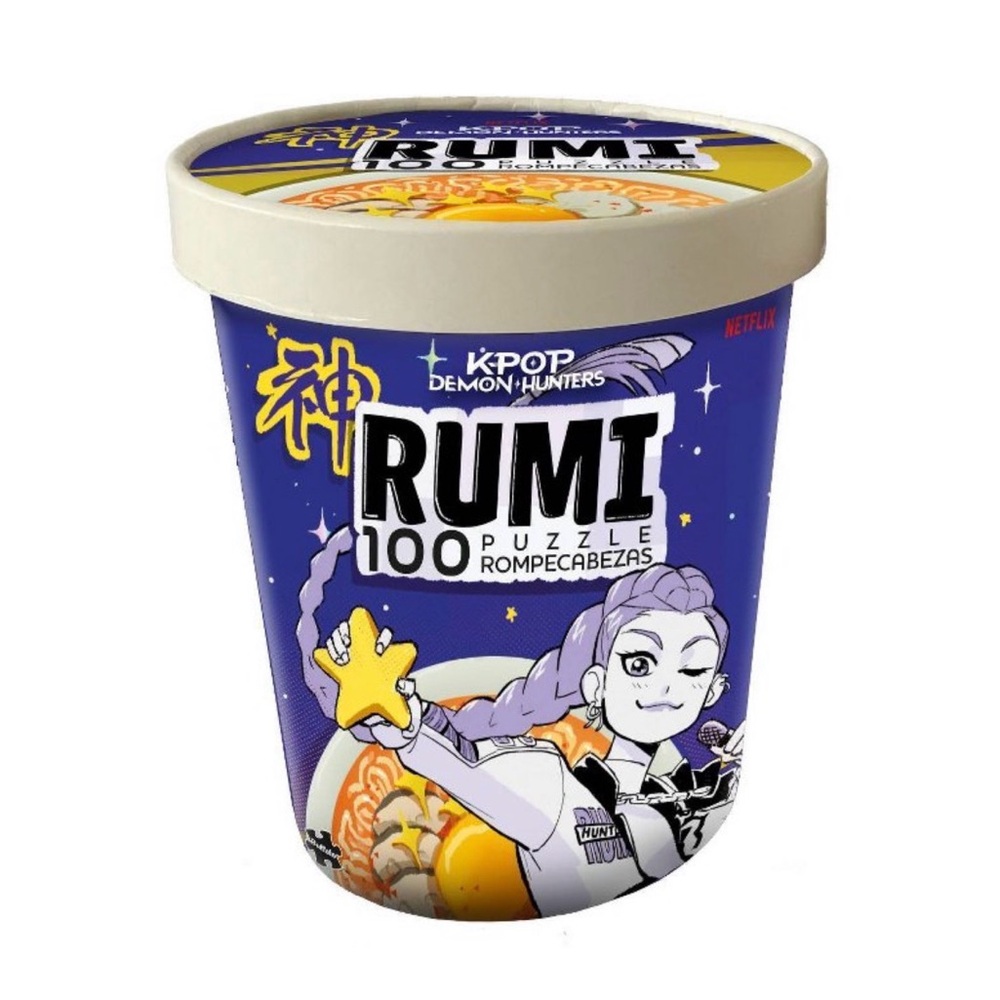 KPop Demon Hunters Ramen Noodle Puzzle - Rumi